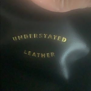 Brand New Understated Leather Bag